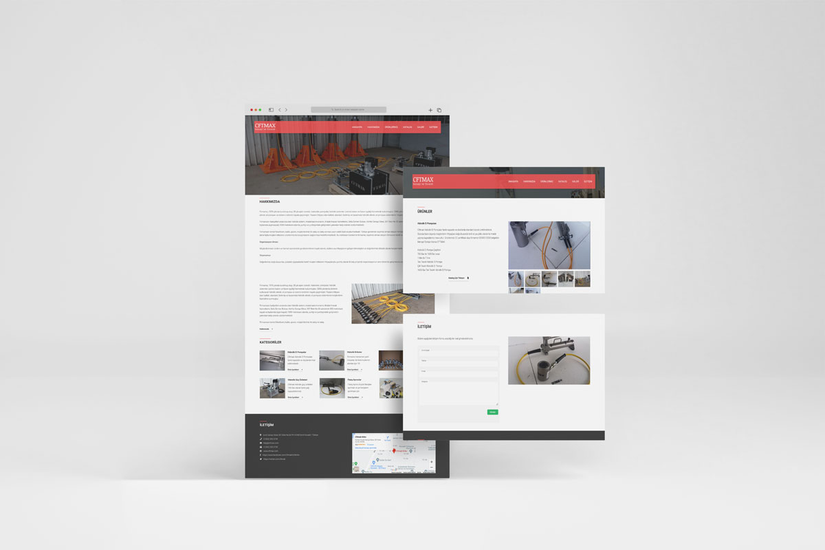 CftMax Web Site Tasarımı